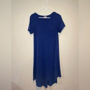 Lularoe maxi dress blue